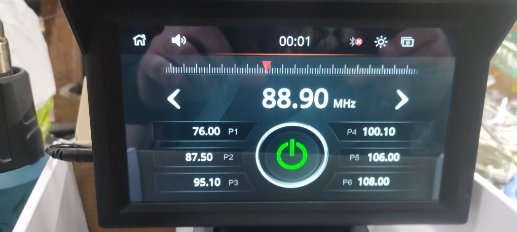 Портативний 7-дюймовий  автомобільний монітор CarPlay, CP-710