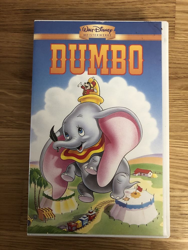 Kaseta video / vhs Dumbo po niemiecku