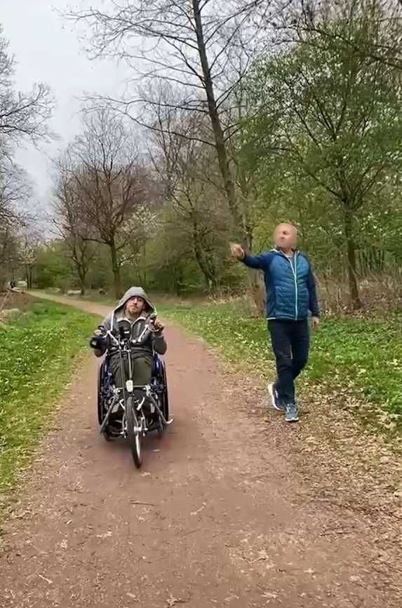 Super handbike przystawka do wózka - negocjuj cenę - przesyłka gratis!