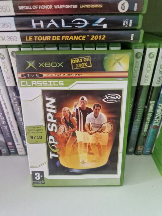 Top spin xbox classic