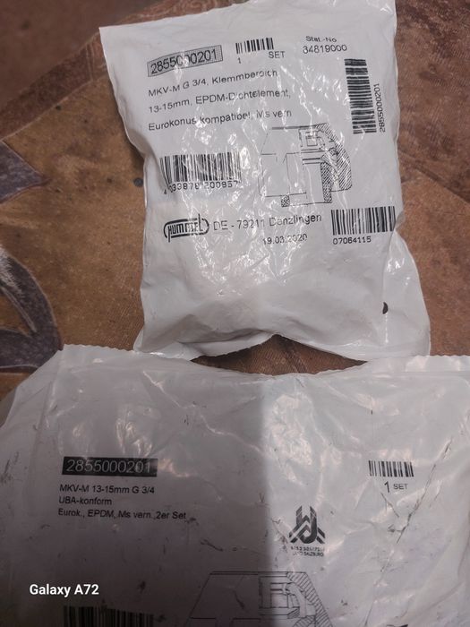 Eurokonusy do rozdzielaczy na rurę 13-15 ,16  /3/4