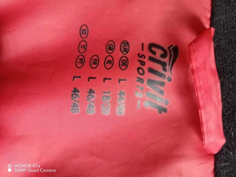 Kurtka wiatrówka/przeciwdeszczówka CRIVIT L-ka Idealny stan