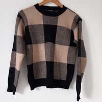 Sweter w kratkę Top Secrest M 38 10