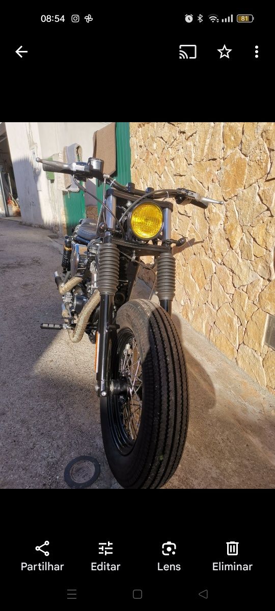 Sportster 883 harley bobber