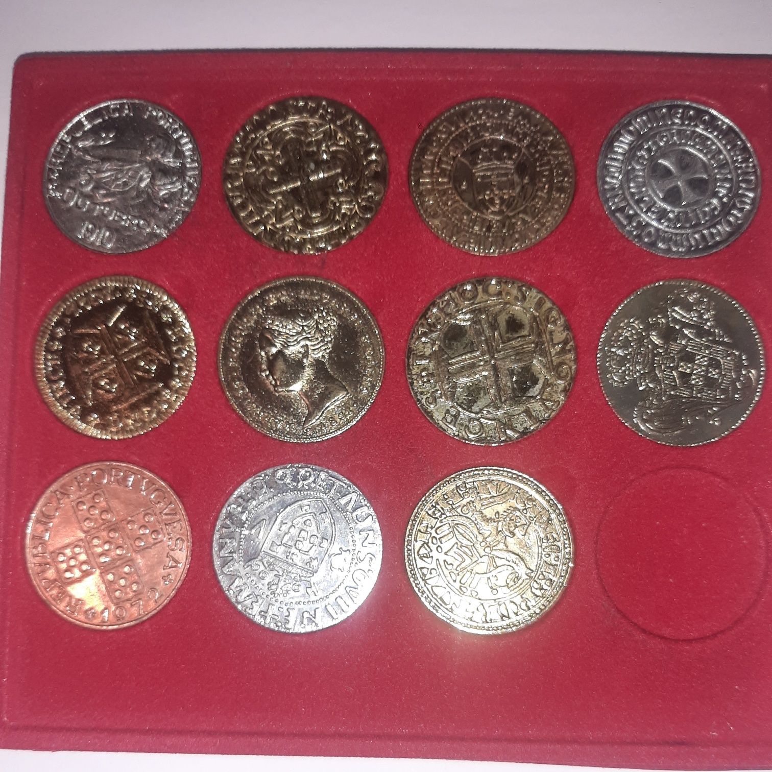 Colecção moedas portuguesas