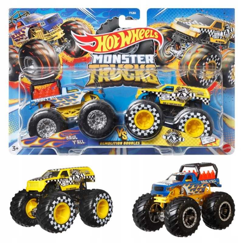 Hot Wheels Monster Trucks HAUL Y'ALL nowy