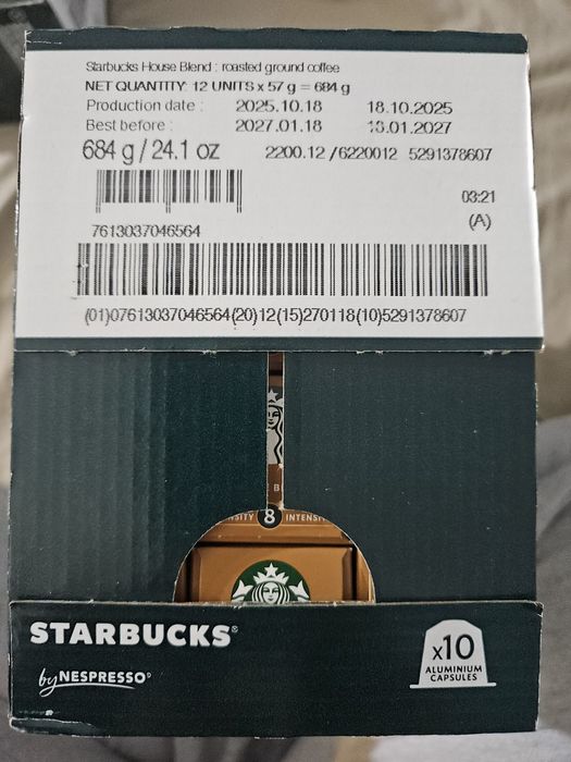 Starbucks Nesspresso