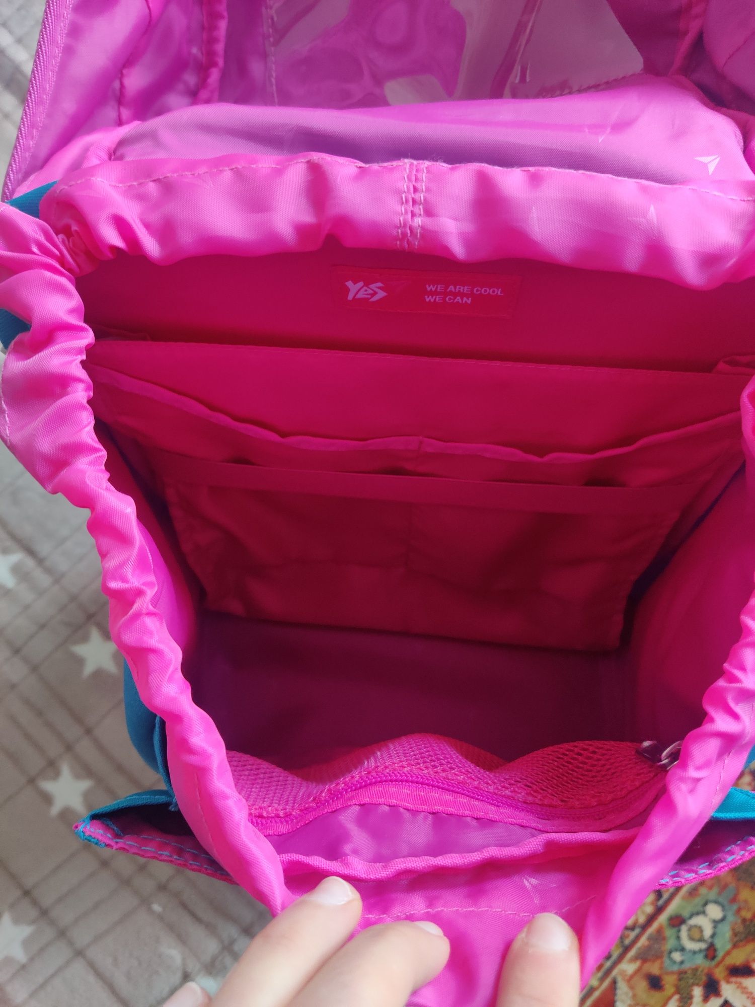 Рюкзак школьный для девочки новый!