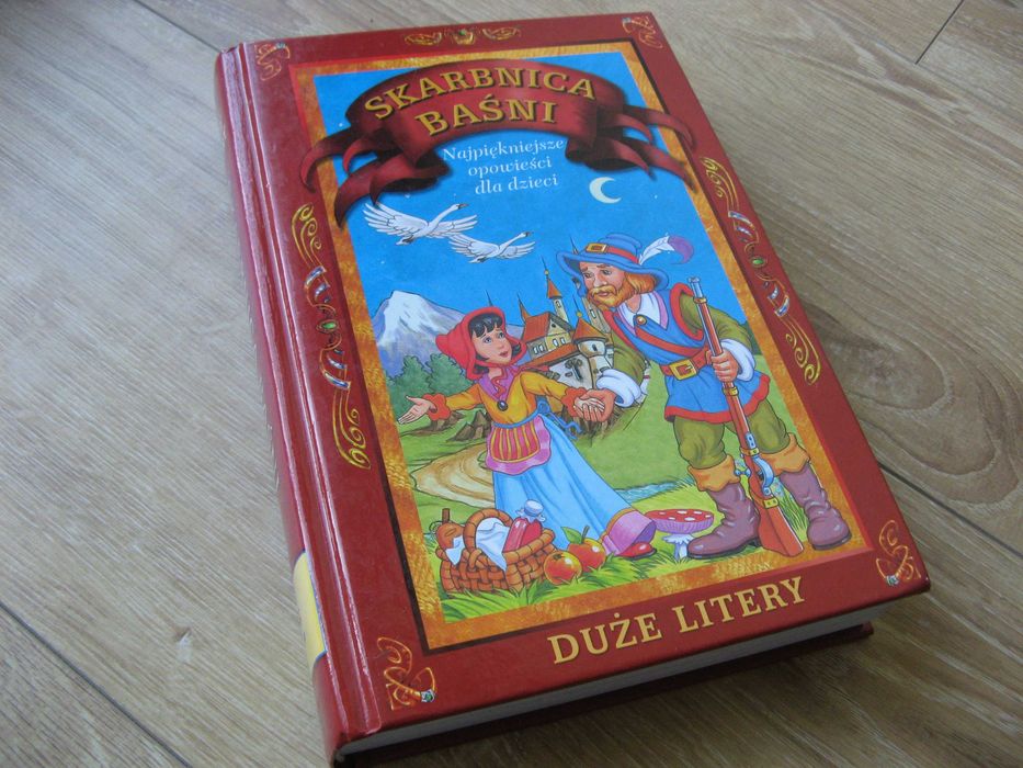 Skarbnica baśni (DUŻE LITERY) nauka czytania