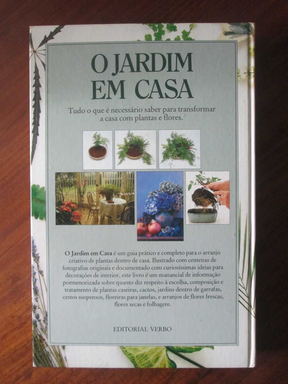 Livros Plantas de Jardim (colecção habitat) e O Jardim em Casa