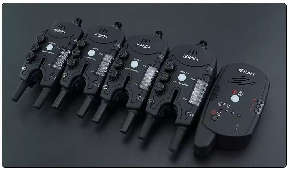 ‼️Найкраща ціна Сигналізатори клювання Hirisi S8(4+1) / Carp Pro Q5