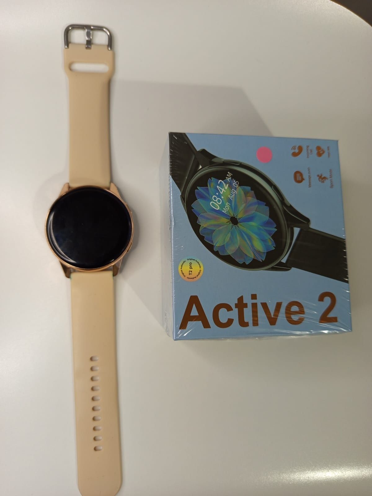 Damski smartwatch Active 2: Stylowy design, funkcje sportowe i długa ż