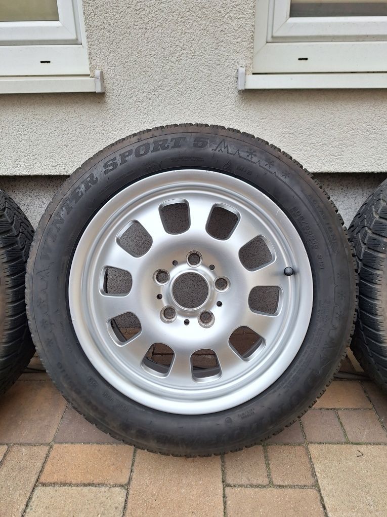 Felgi BMW 16" 7JX16H2 Styling 46 + Opony Dunlop Winter Sport 5 205/55