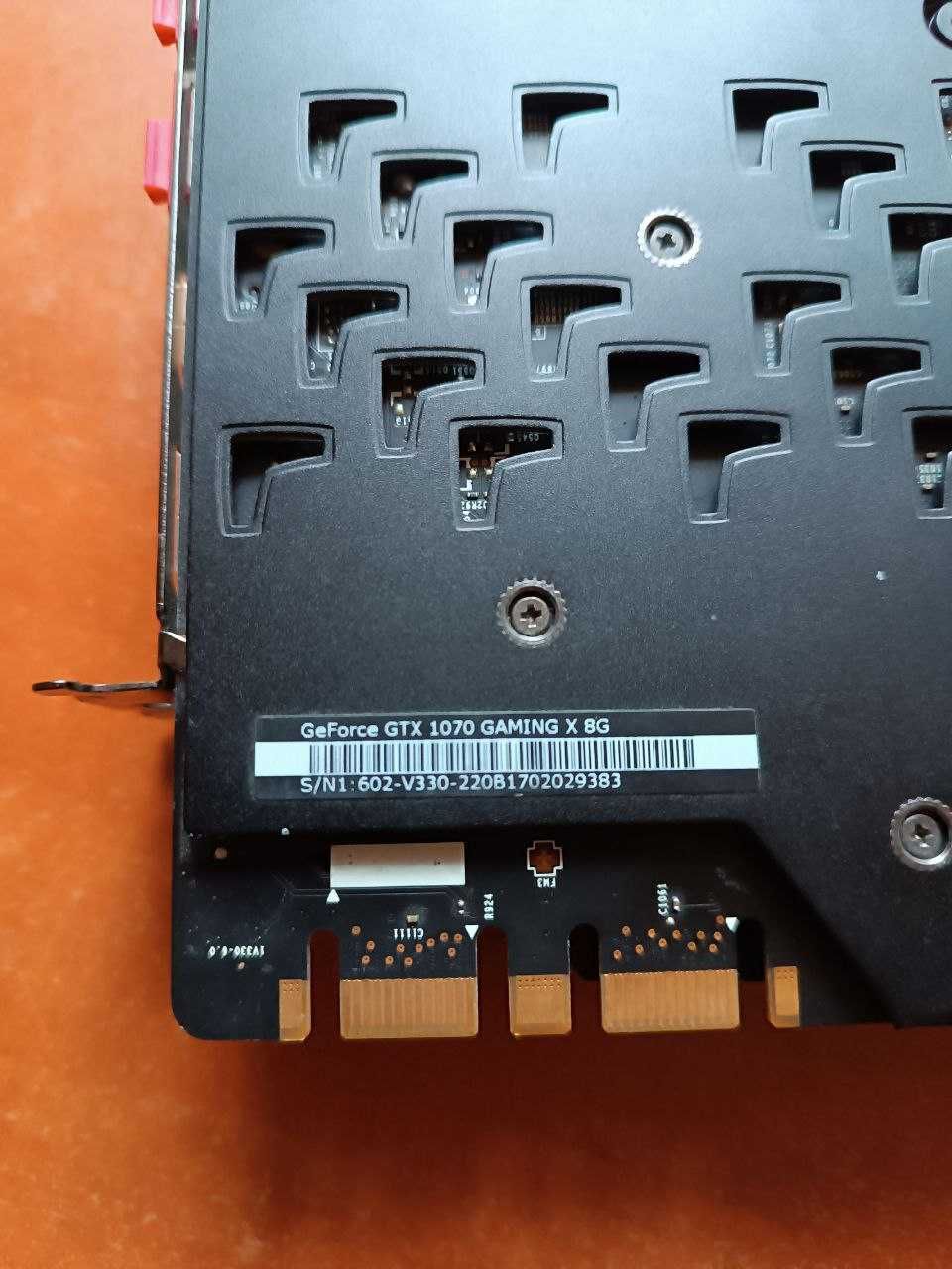 Відеокарта MSI GeForce GTX 1070 Gaming X 8GB GDDR5 256bit