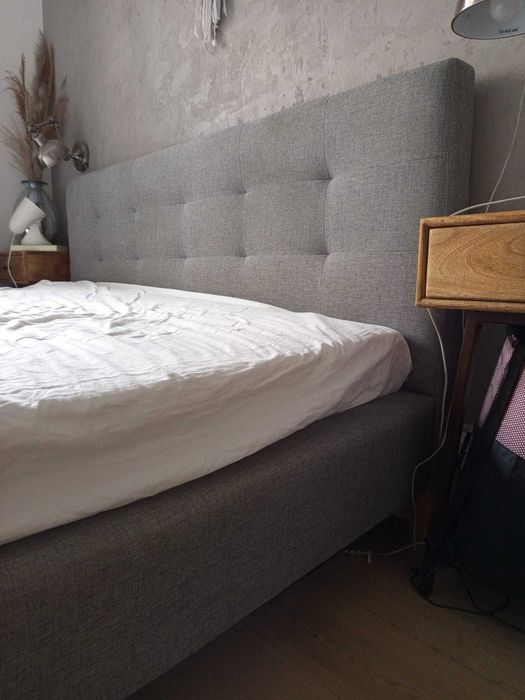 Łóżko podwójne tapicerowane Signal Texas 160x200