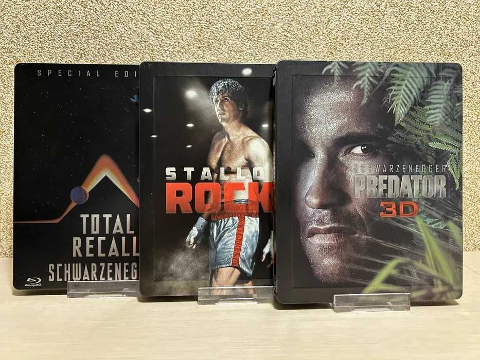 Steelbook Blu-ray Хищник /Рокки /Хранители/ Джокер с переводом.