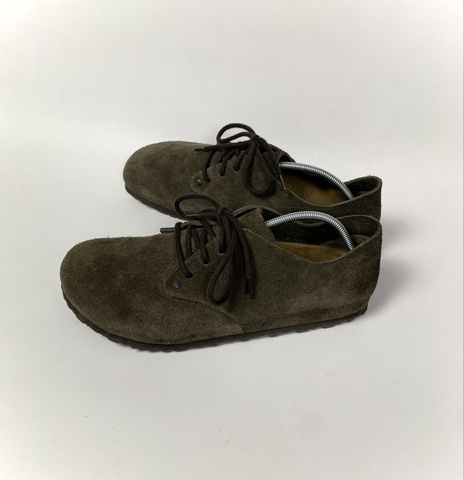 Birkenstock Maine Lace Up Suede черевики замшеві чоловічі