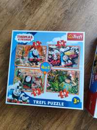 Puzzle 4w1 Tomek i przyjaciele Trefl
