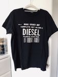 T-shirt koszulka Diesel czarna L