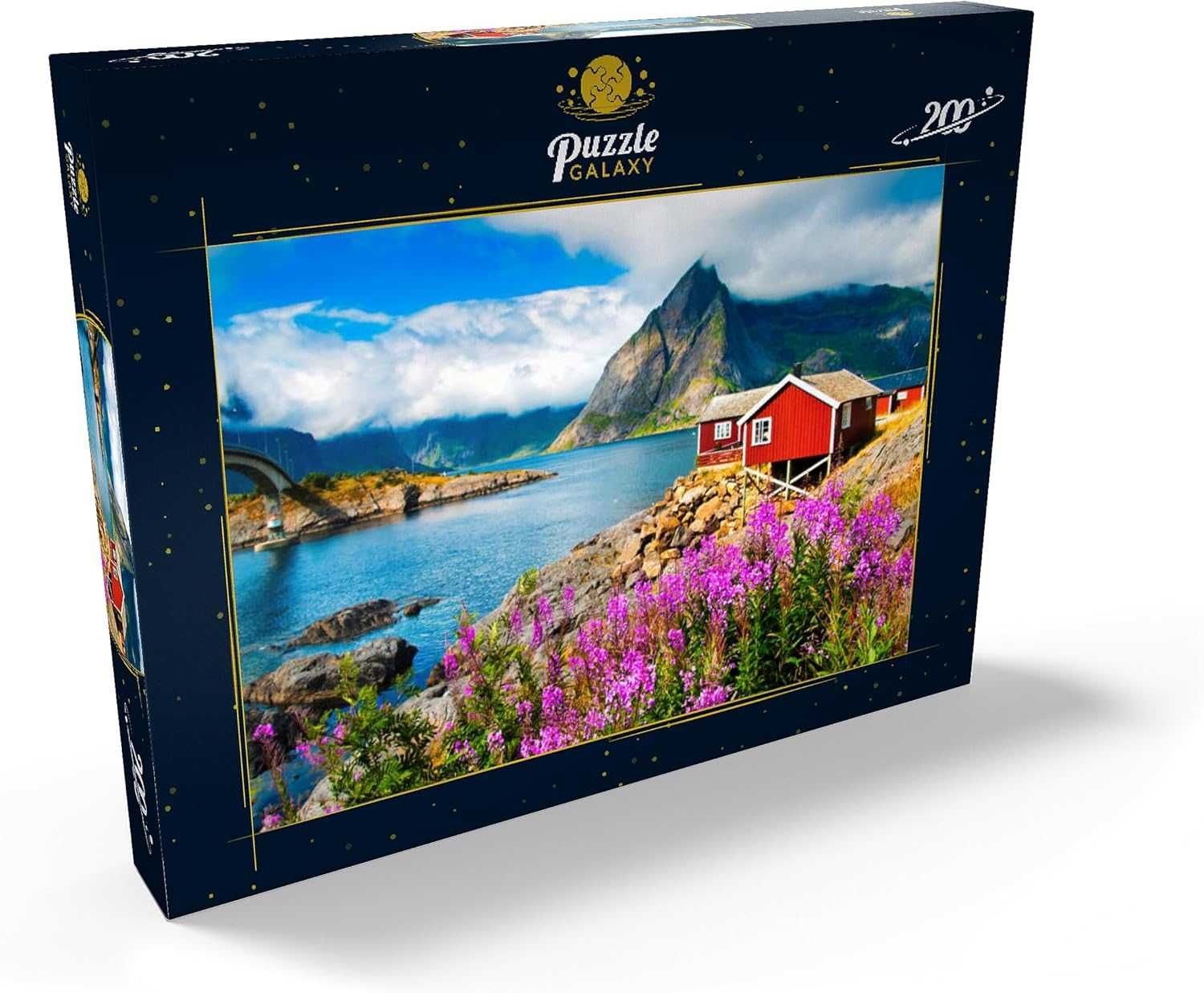 Puzzle GALAXY LOFTY W NORWEGII 200 sztuk dla dzieci 6+