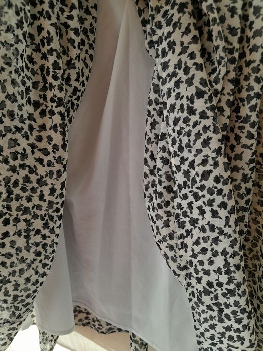 Donna sukienka zwiewna boho balonowe rękawy XXL 44