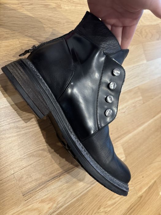 Ботінки на осінь шкіряні Італія.39р.