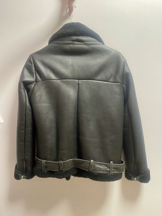 Продам шкіряну зимову дублянку