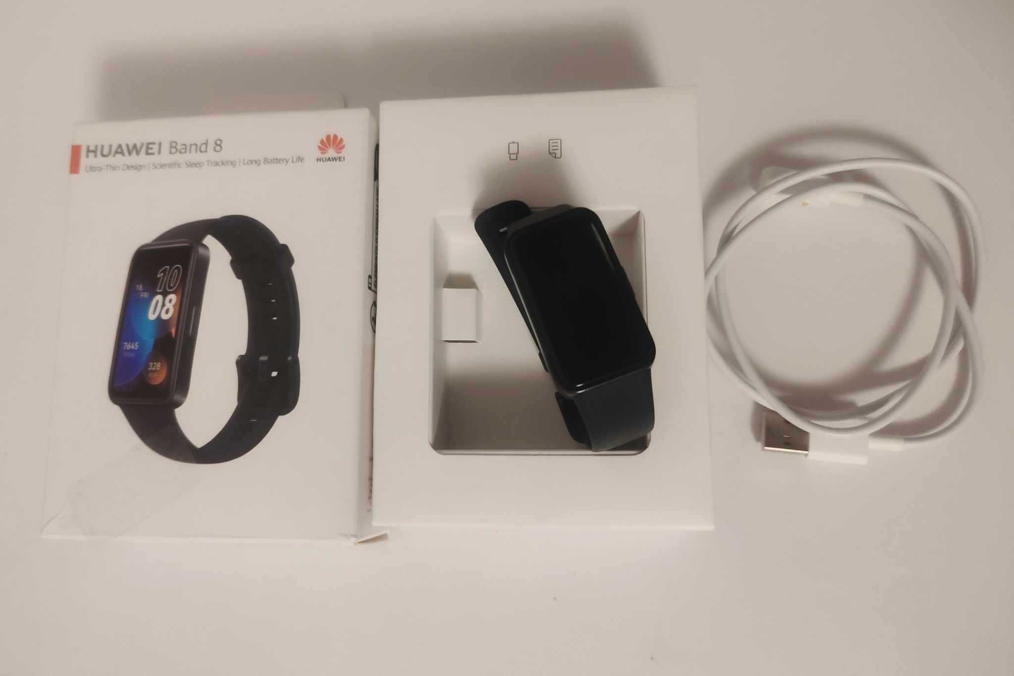 Opaska HUAWEI BAND 8 stan idealny czarna