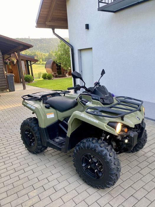 Can am outlander 570, 2017r l7e 13kw 5100km przebiegu