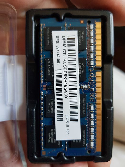 Новый HP 691740-001 модуль памяти 4 GB 1 x 4 GB DDR3 1600 MHz