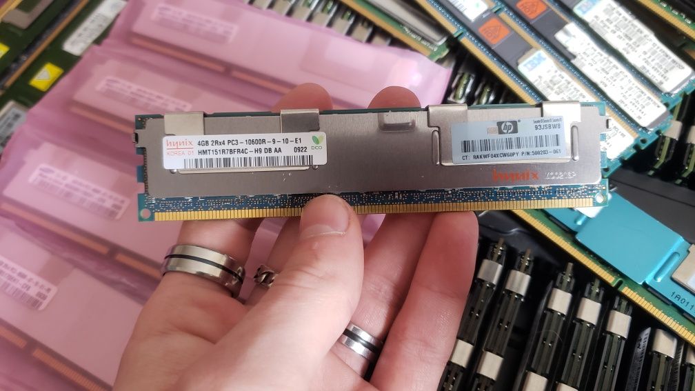 Серверная оперативная память DDR2 DDR3 Samsung,Hp, Kingston,Hynix