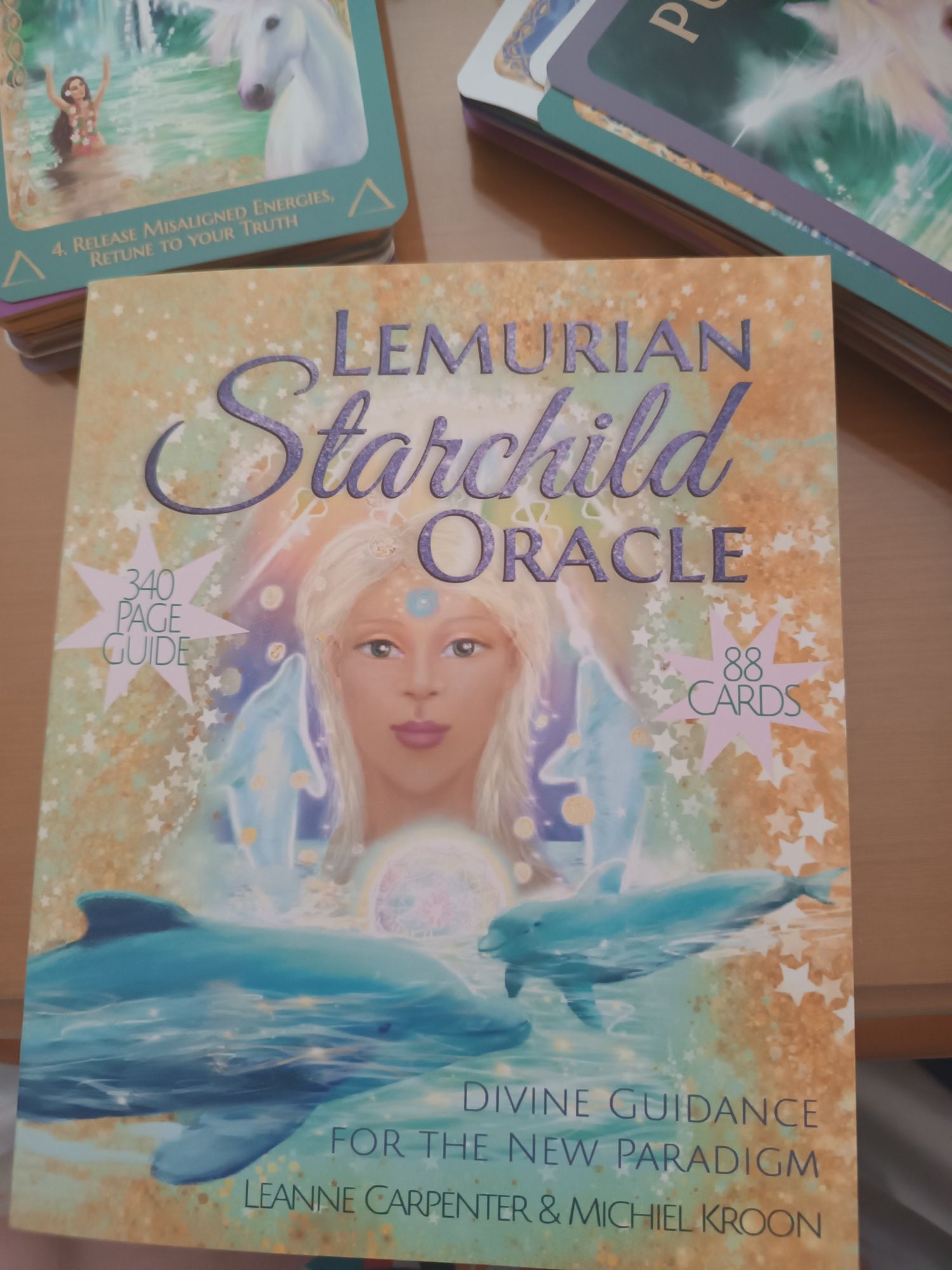 Karty Tarot Wrozenie Lemurian Starchild Oracle