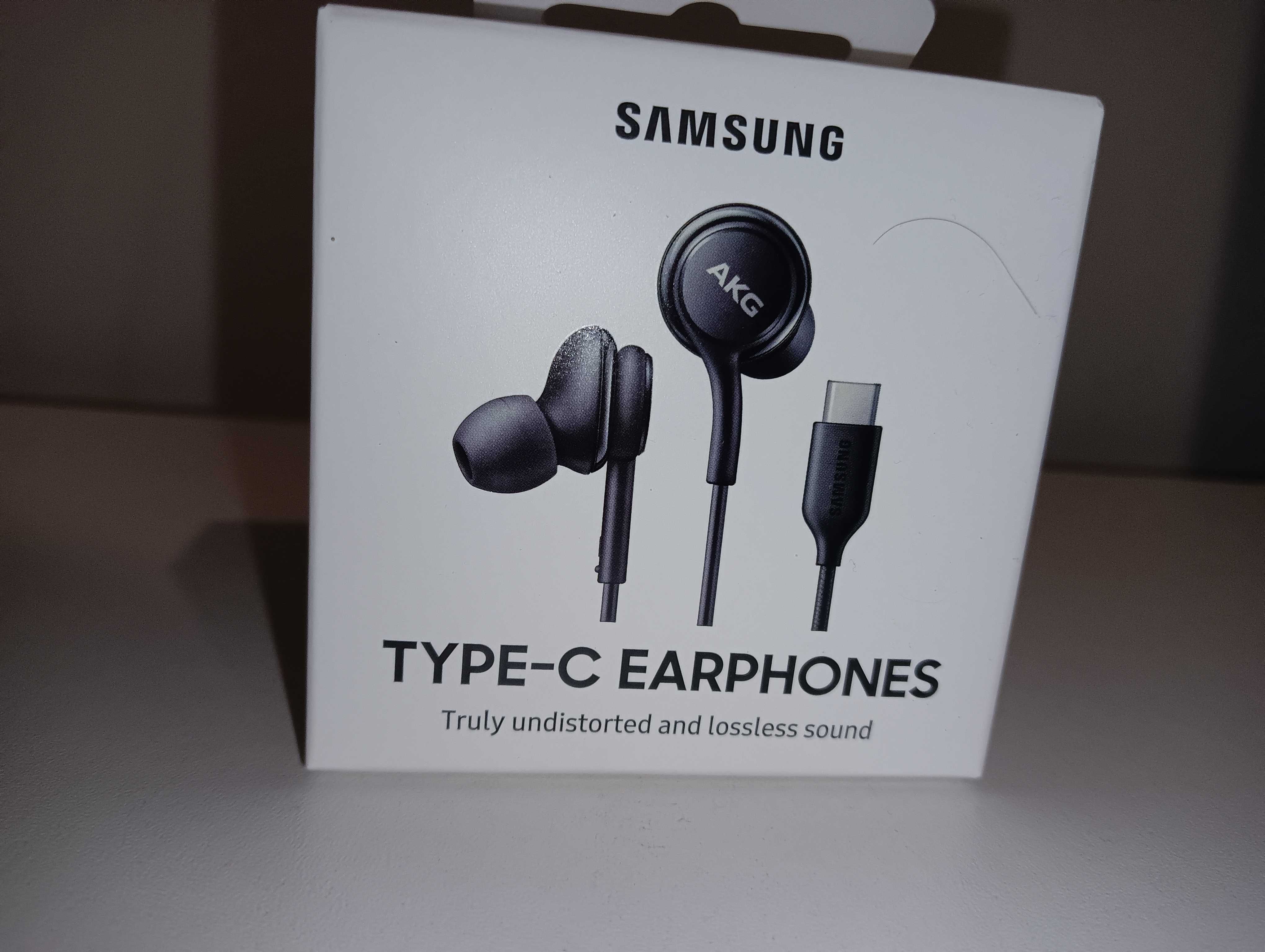 Oryginalne słuchawki dokanałowe Samsung Type-C