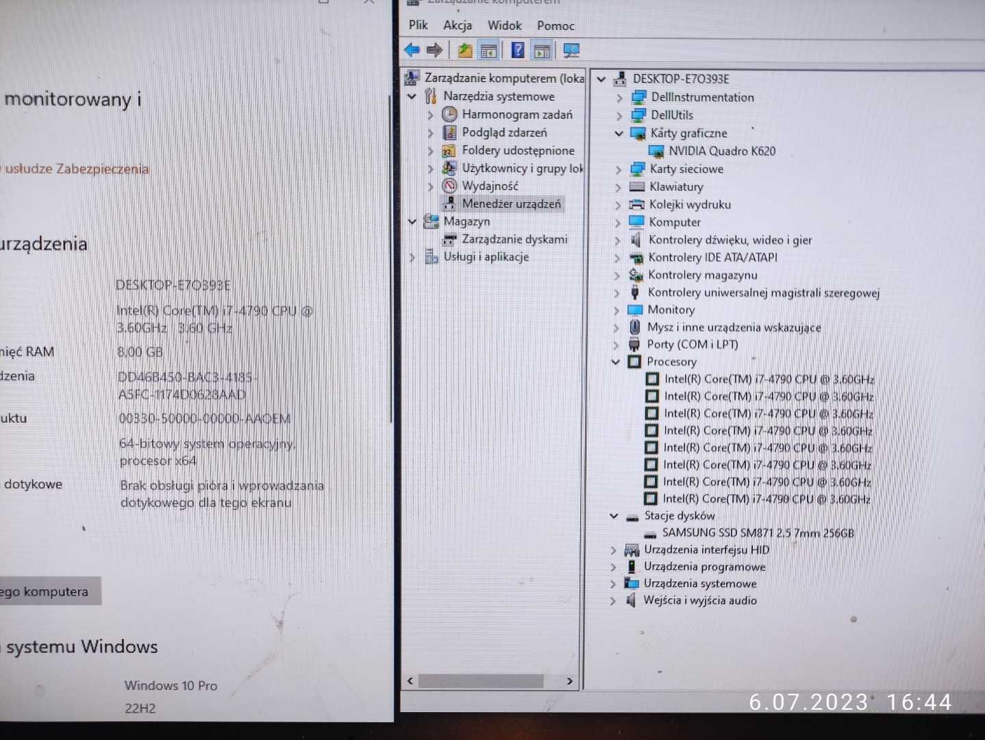 Dell Precision T1700, I7-4790