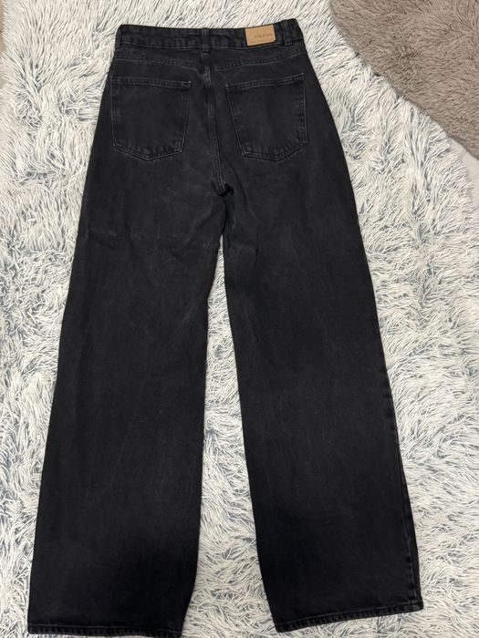 Джинси жіночі широкі, прямого крою, 36 розмір