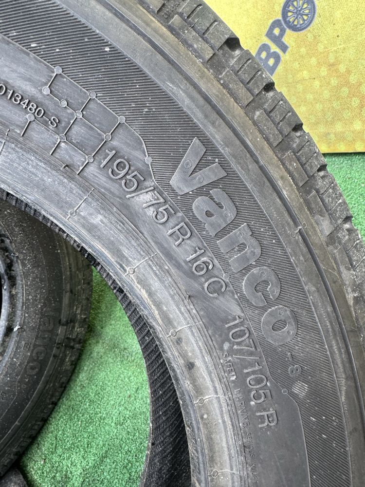 Шини Continental Vanco-8 195/75r16c Літо Пара Склад