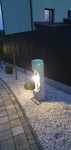 Lampa ogrodowa betonowa