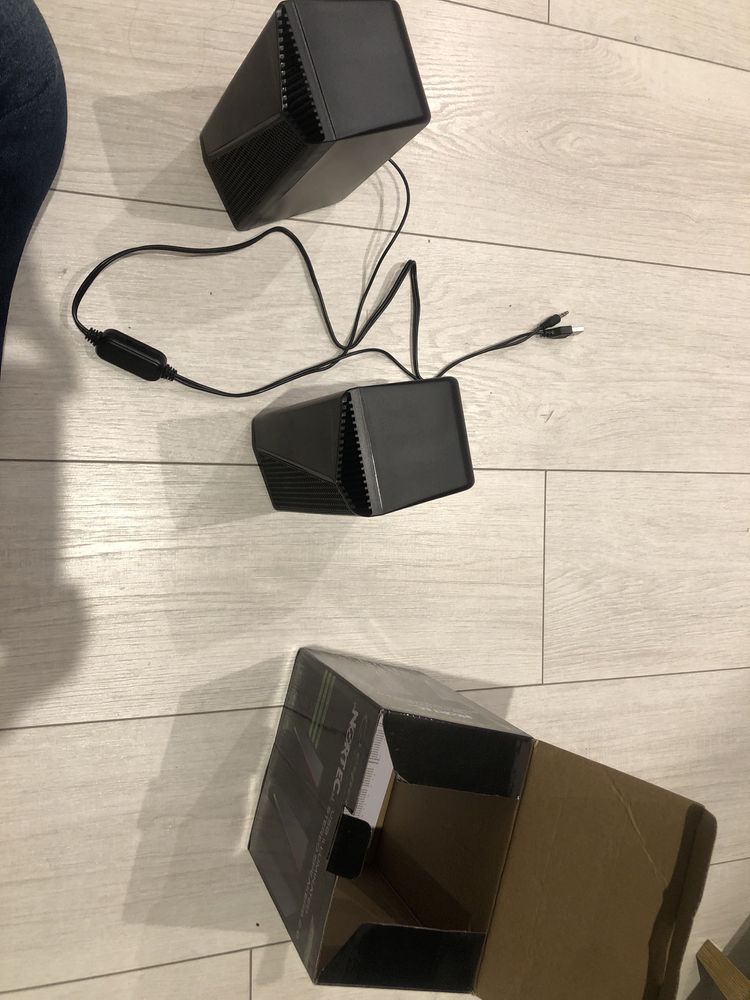 Głośniki stereo speakers 2.0  nortec