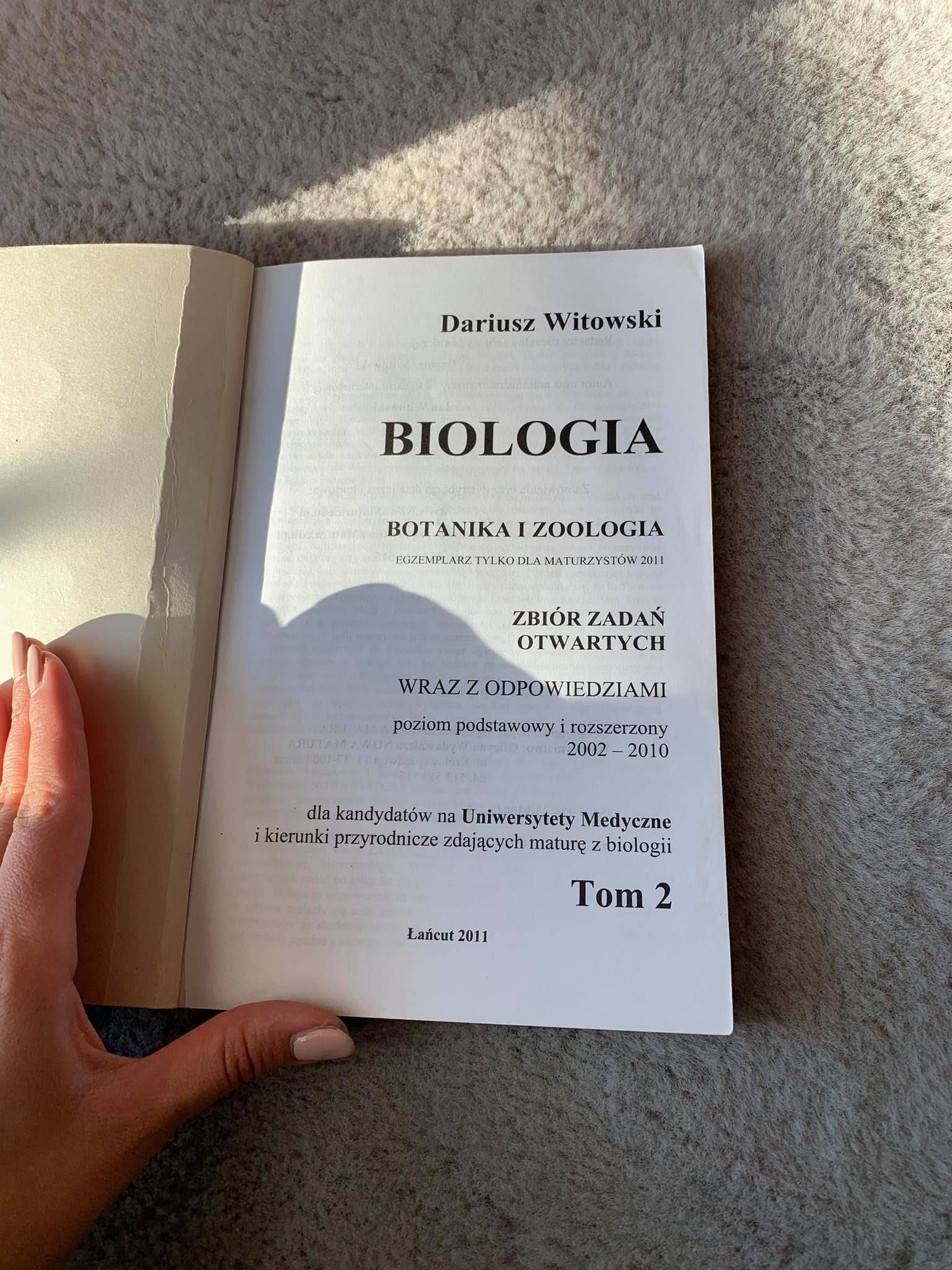 Biologia. Dariusz Witowski. Zbiór zadań otwartych wraz z odp