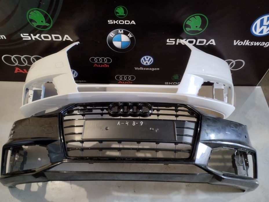 Бампер решітка гриль Audi A4 B9 Ауді а4 б9