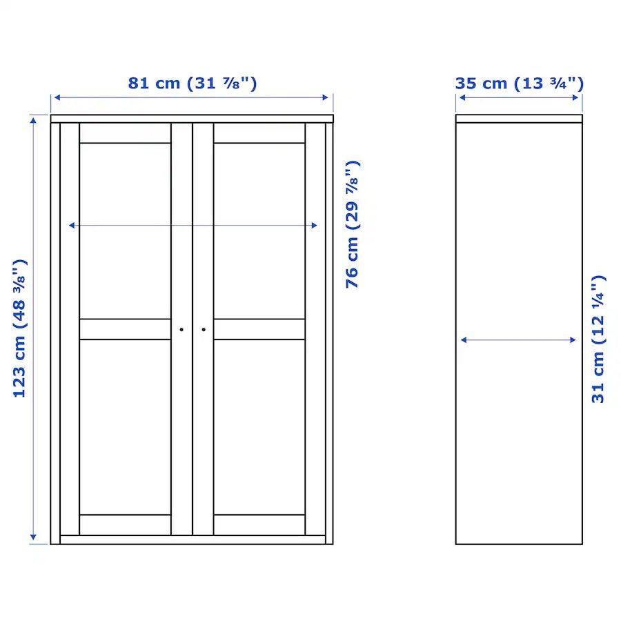 Vendo Vitrine Havsta IKEA