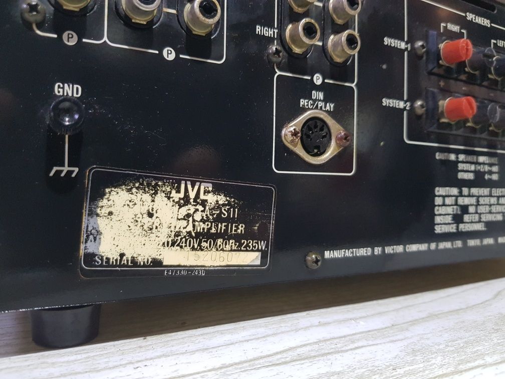 Стерео усилитель/підсилювач  JVC JA-S11 2*50 Вт б/у з Німеччини