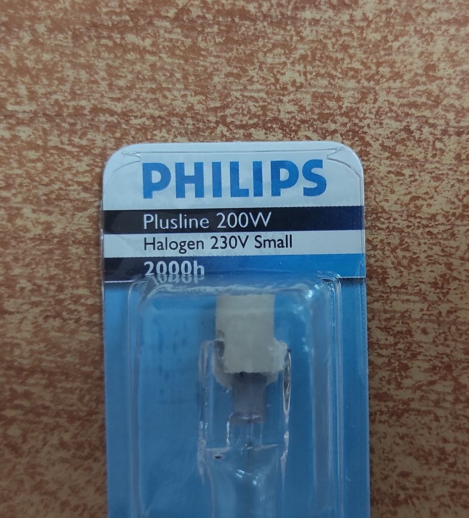 Лампа Pilips R7s 200W Plusline 117мм. Halogen