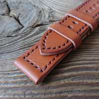 Pasek do zegarka Panerai 24 handmade skóra naturalna ręcznie robiony