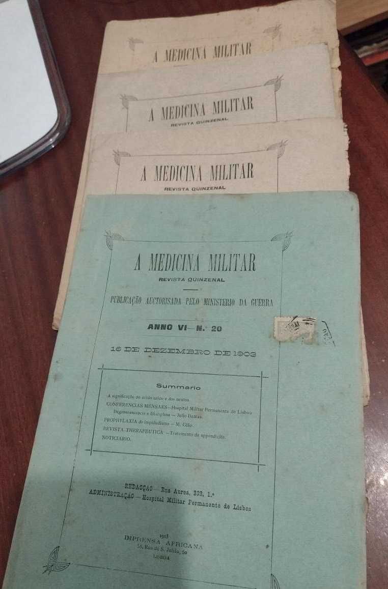 Revista A Medicina Militar 1902/1903