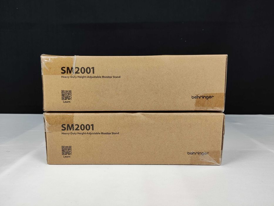 2× Behringer SM2001 Suportes monitor NOVOS