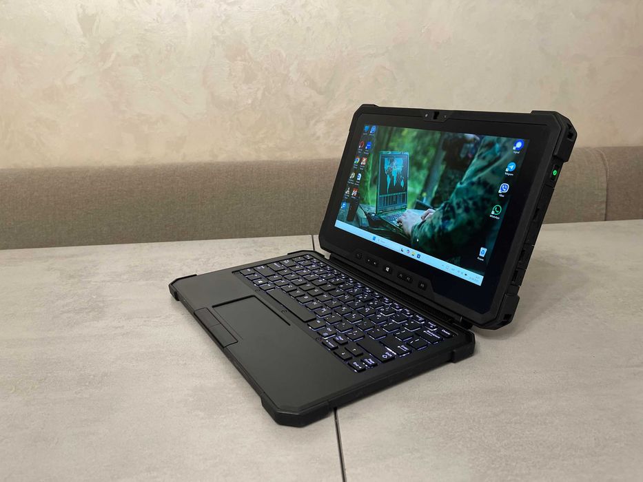 Захищений планшет Dell 7212 Rugged/11.6"/i7-7600U/16GB/256GB/клавіатур