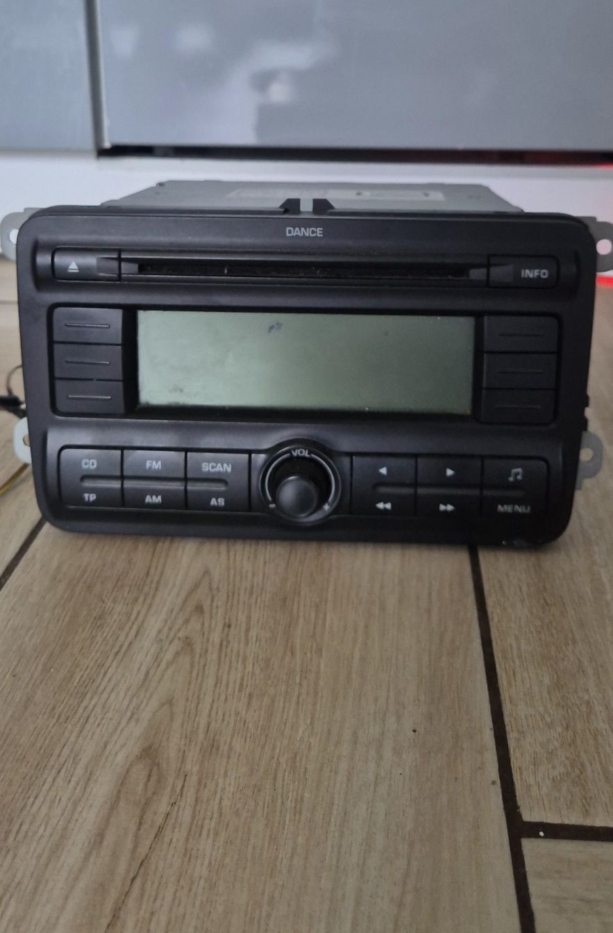 Radio CD Skoda Fabia II Roomster Radio Mp3 5J003  5161 z kodem KOD