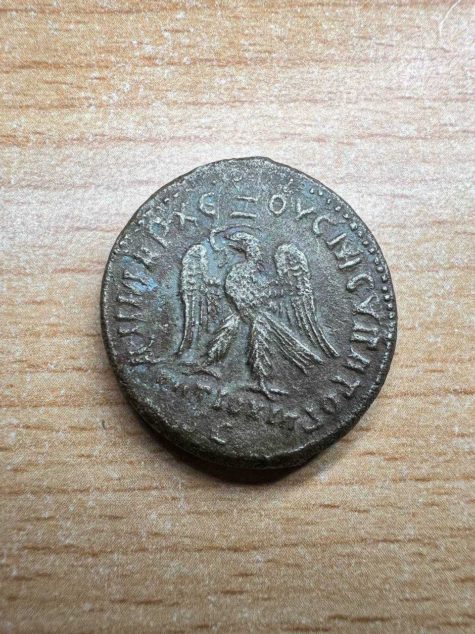 Античная монета, Рим,  Тетрадрахма, Имп. Каракалла