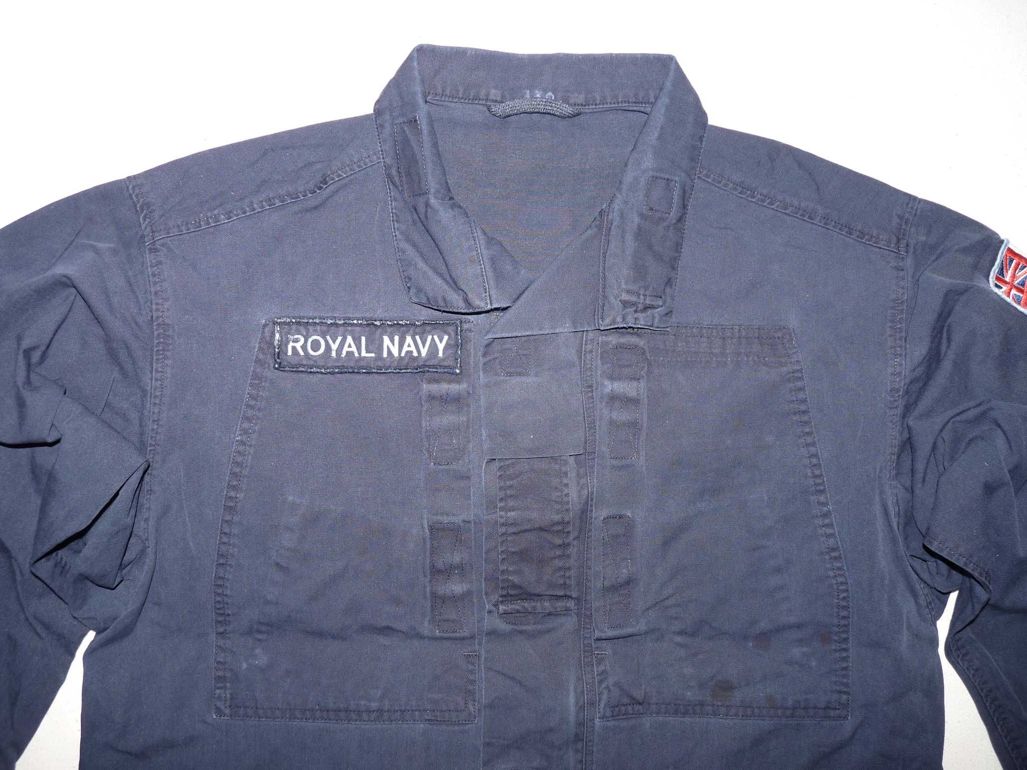 bluza wojskowa ROYAL NAVY warm weather PCS granatowa marynarka 170/104